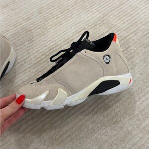Air Jordan 14 Retro Sand Sneakers